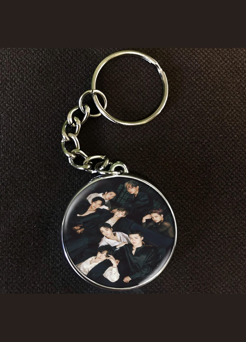 Брелок k pop EXO #001 silver No Brand (327219626)
