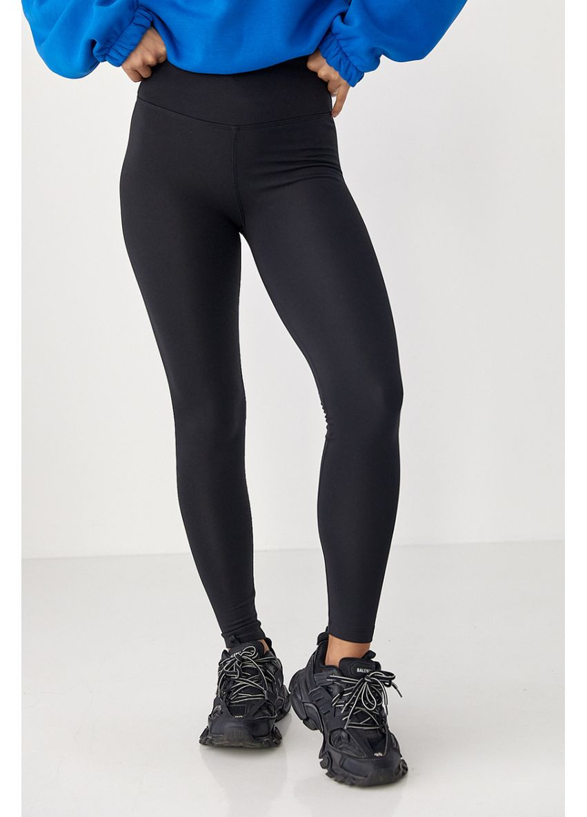 Утепленные эластичные лосины Oysho Lurex Лосины (370434406)