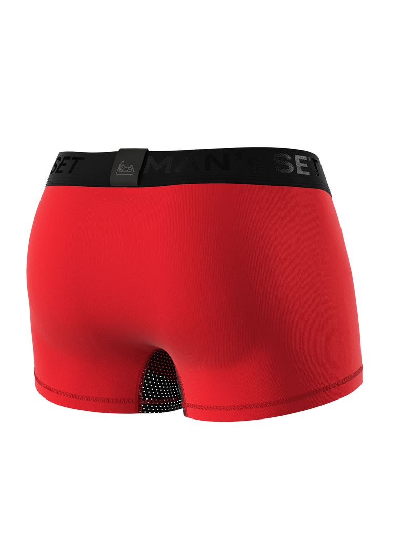 Чоловічі анатомічні боксери із бавовни з сіткою,, Black Series, BSL110-07 MAN's SET Anatomic Classic Light (366575142)