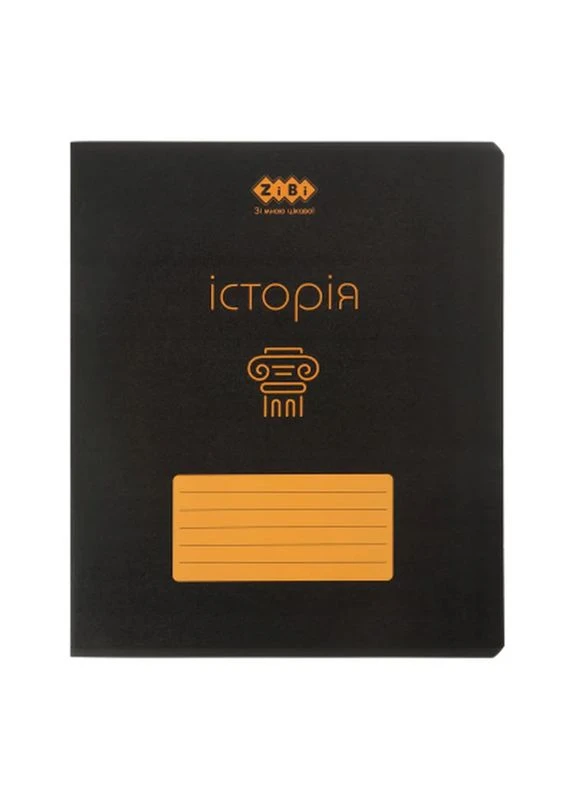 Зошит предметний BLACK 48 аркушів клітинка, історія (ZB.1700-11) Zibi (399315714)