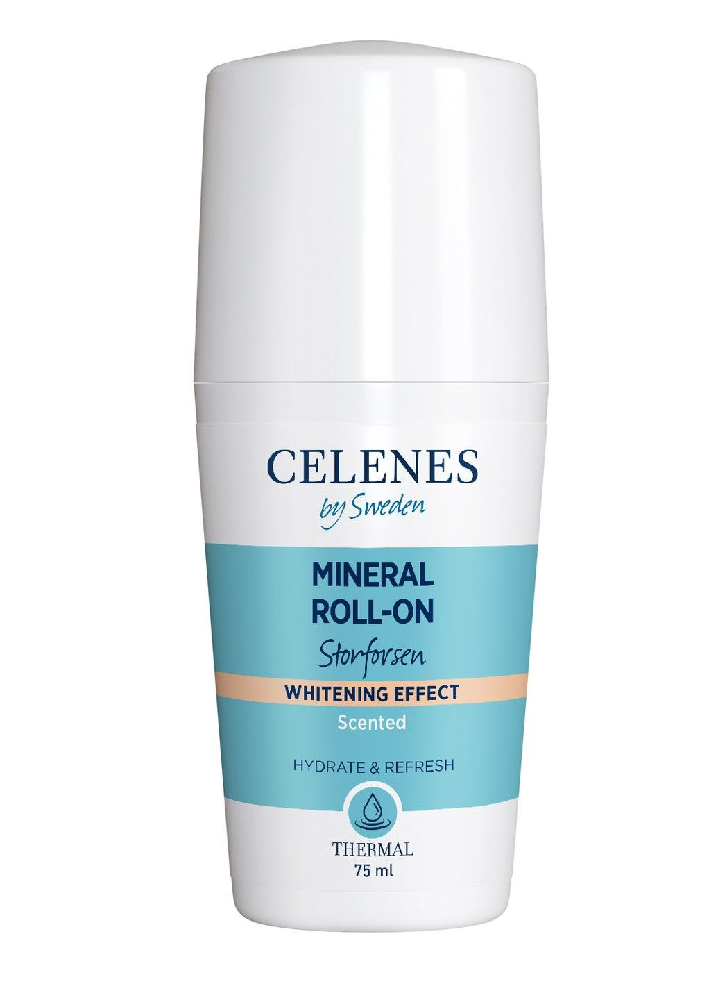 Термальний роликовий дезодорант з освітлюючим ефектом Storforsen 75 мл Celenes (323645040)