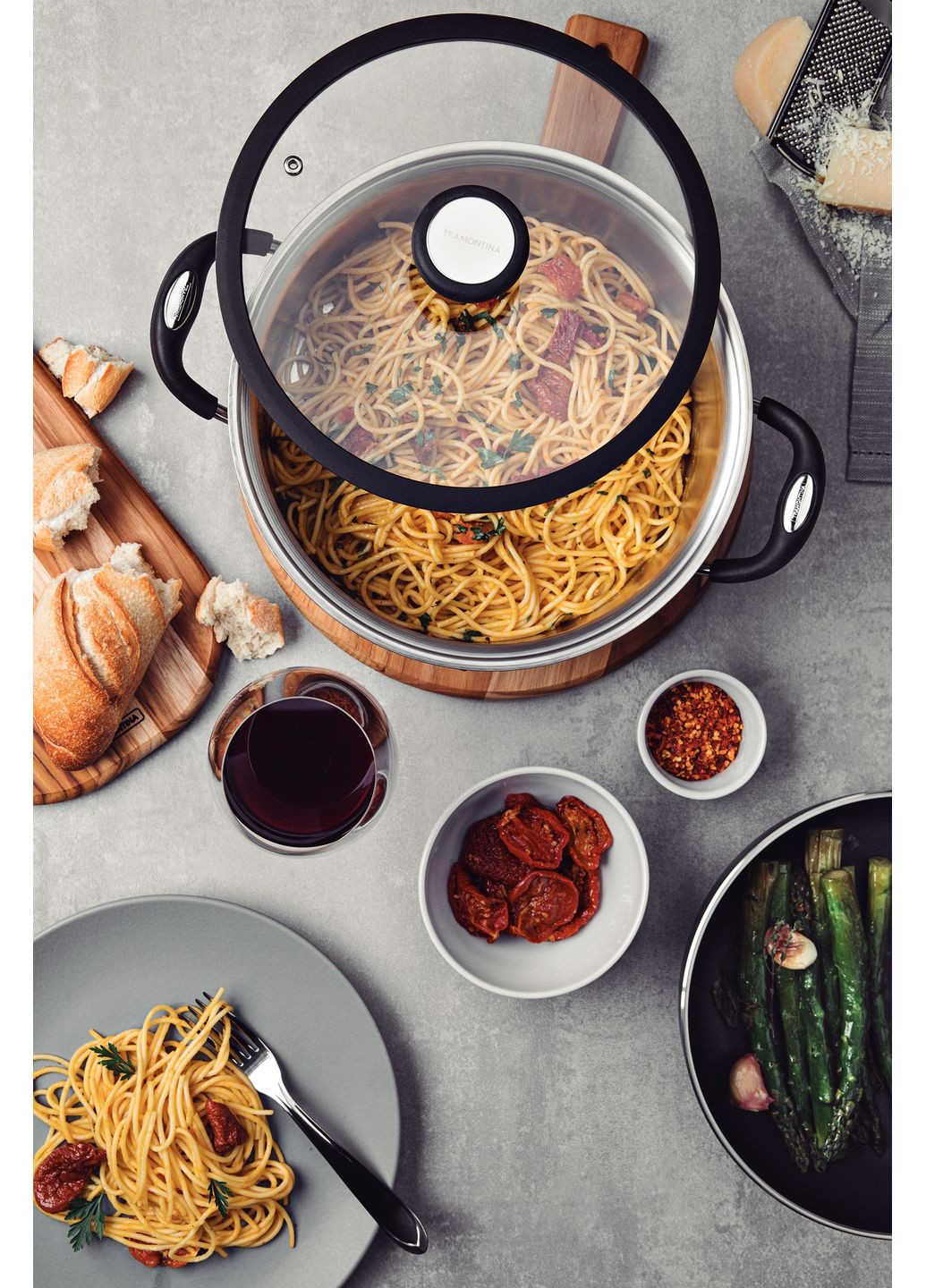 Кастрюля Solar silicone (1.8 л) 16 см (6358929) Tramontina (314749566)