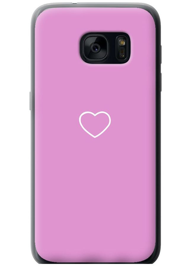 2D пластиковий чохол 'Серце 2' для Endorphone Samsung Galaxy S7 G930F (329189653)