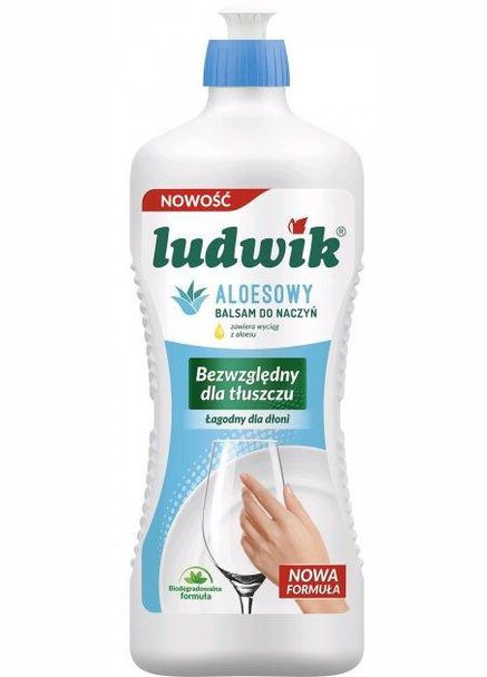 Средство для мытья посуды Алоэ 900 ml Ludwik (338437596)