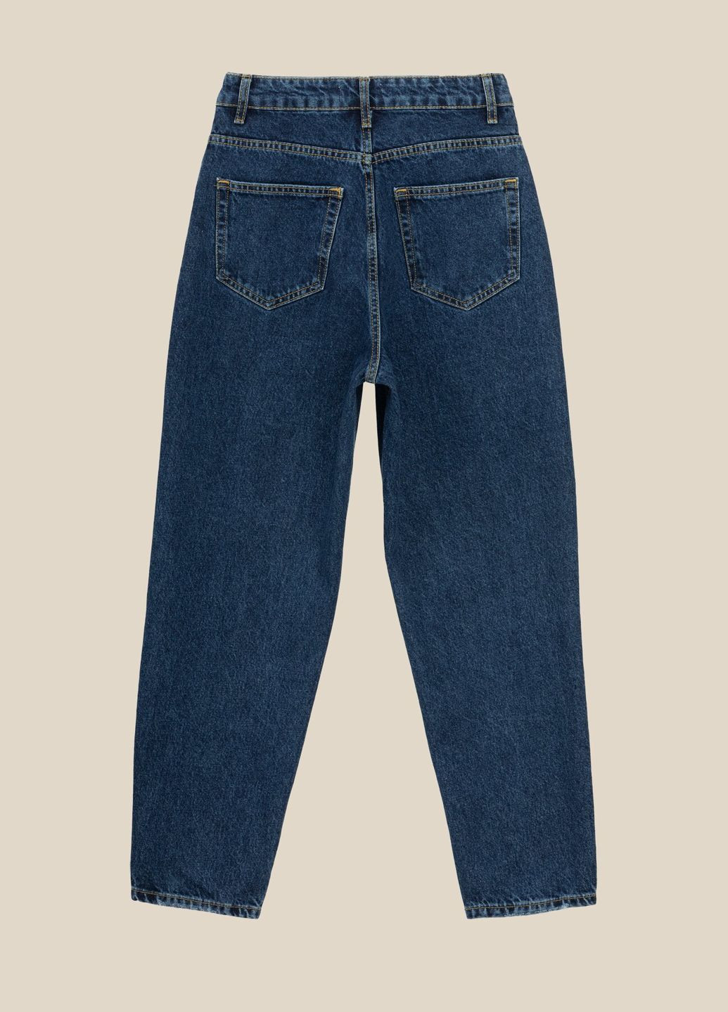 Джинсы Mom Fit женские WBC02449 Синий shop (2000990872487) LAWA - (329057678)