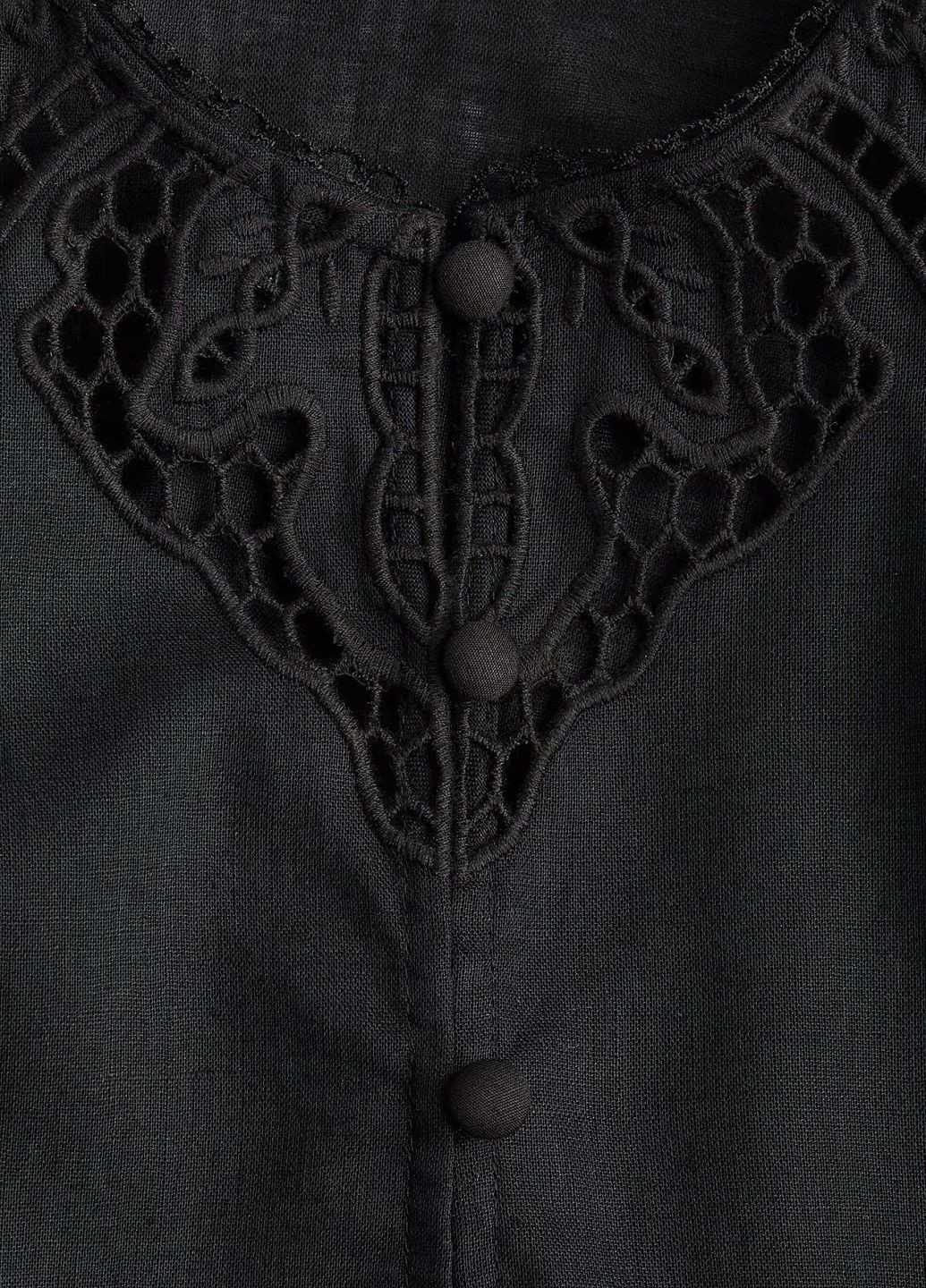 Черное праздничный платье H&M однотонное