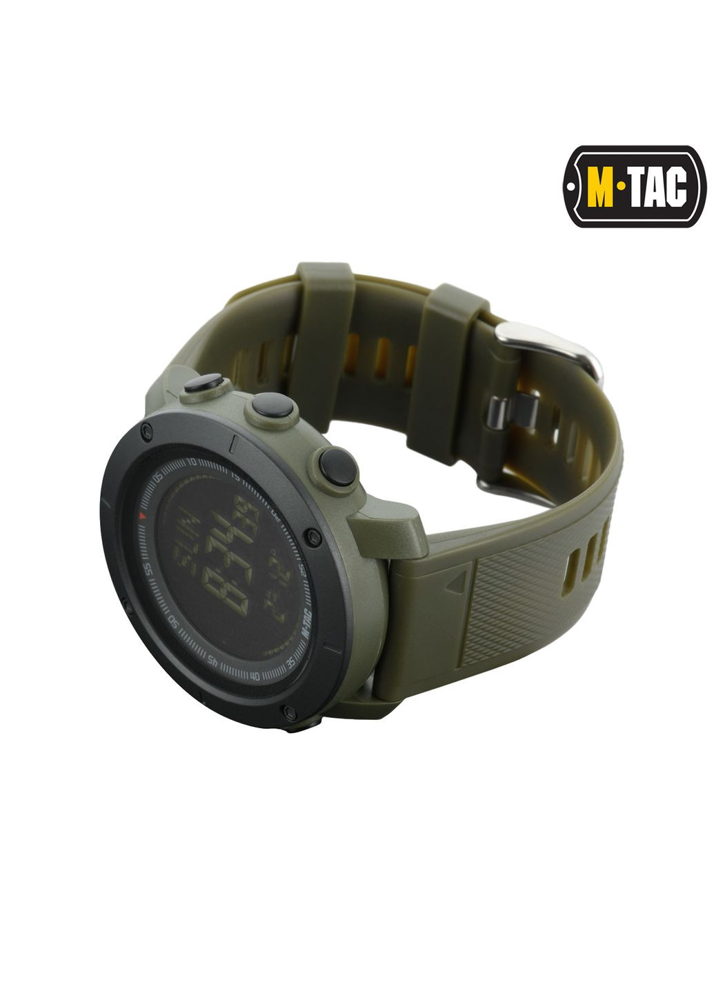 Часы тактические с компасом 2095 Army Green M-TAC (303261623)