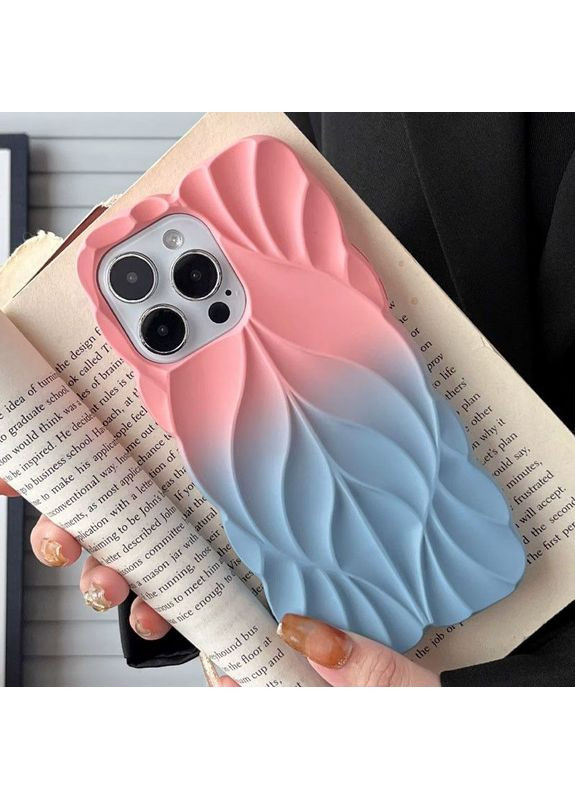 Чохол TPU Leaf для Apple iPhone 15 Pro Max (6.7") Рожевий Epik (372973040)