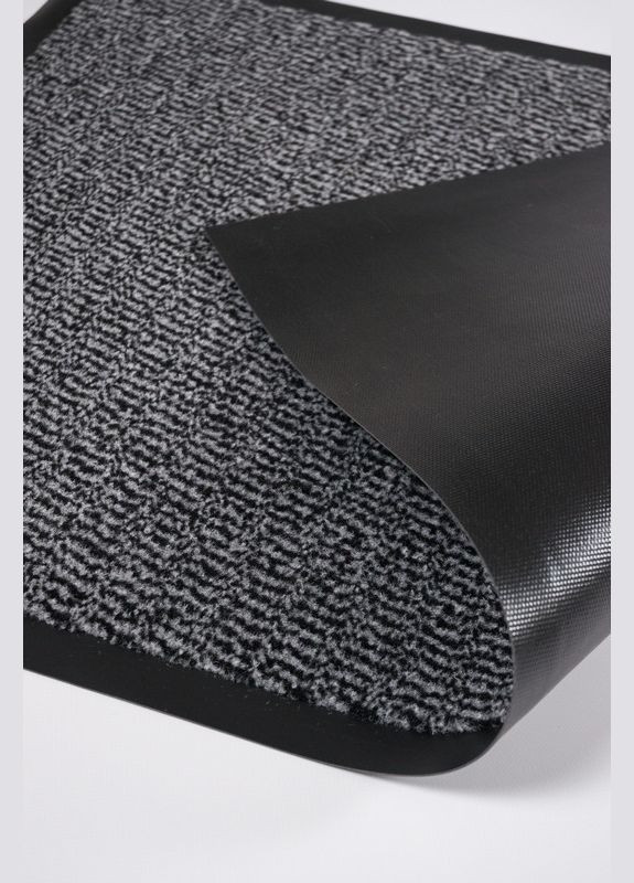 Грязезащитный придверный коврик на резиновой основе под дверь Lisa 0050 40х60 см серый Vebe (340299431)