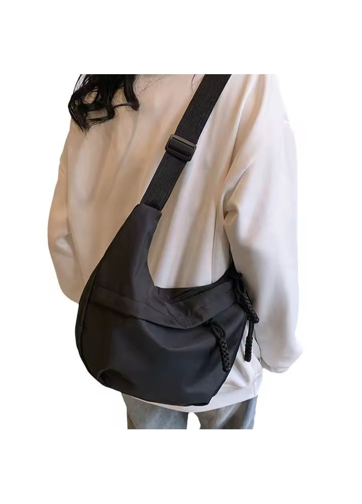 Біла молодіжна сумка через плече,водонепроникна нейлонова сумка крос-боді No Brand (366220371)