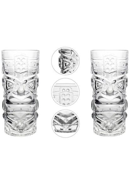 Набор высоких стаканов для коктейлей "Ацтек" 410 мл 6 шт Olens - (294613685)
