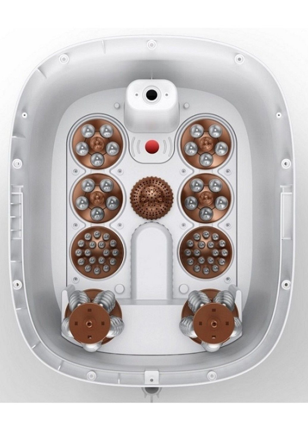 Массажер для ног с подогревом Benbo ZY-968 гидромассажная ванночка No Brand (331639456)