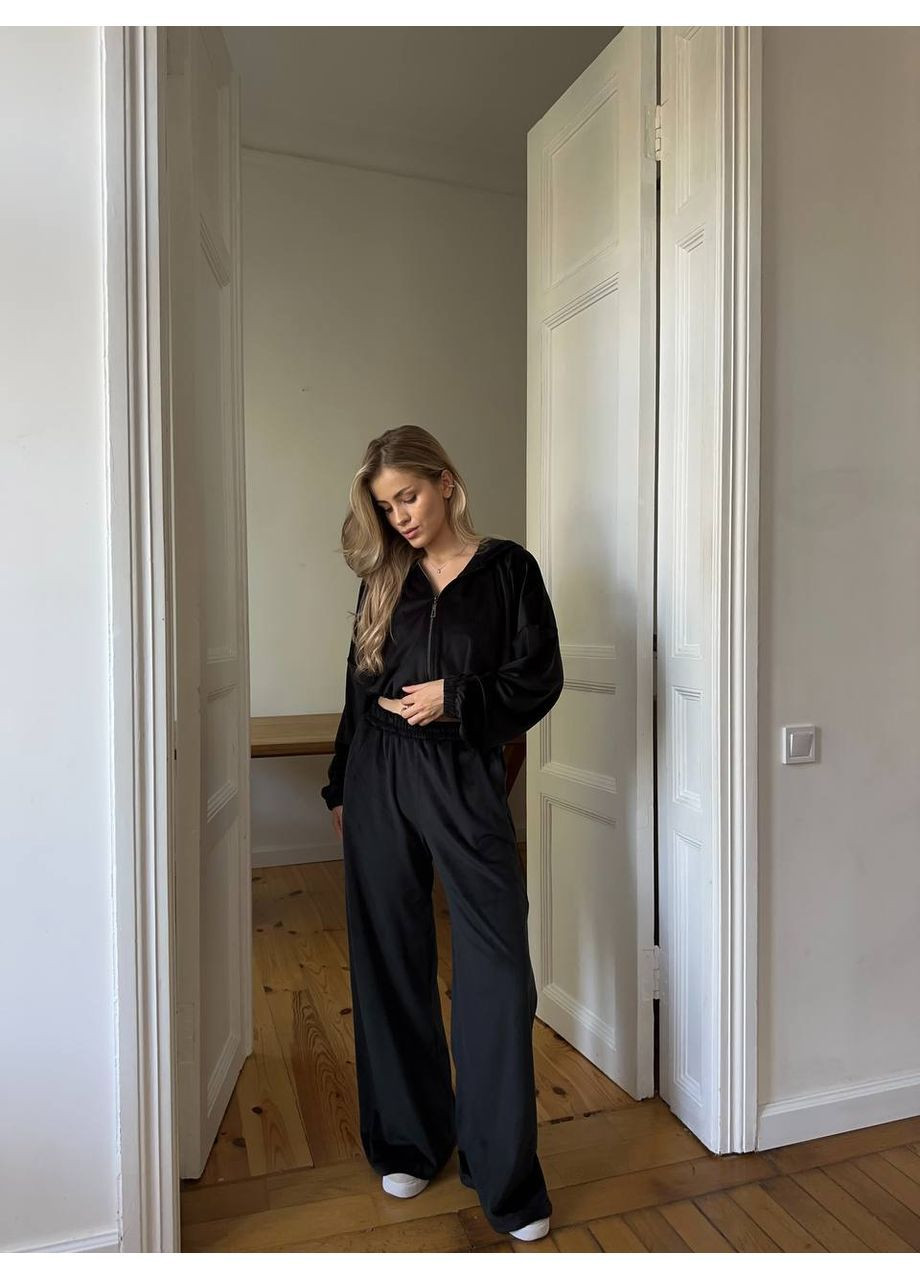 Нежный велюровый спортивный костюм Luna (361997130)