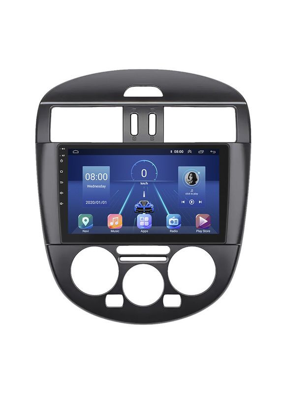 Штатная магнитола для Nissan Pulsar VI (C13) Manual AC 2014-2018 экран 9" 4/64Gb 4G Wi-Fi GPS Top 1шт Lesko (336205795)