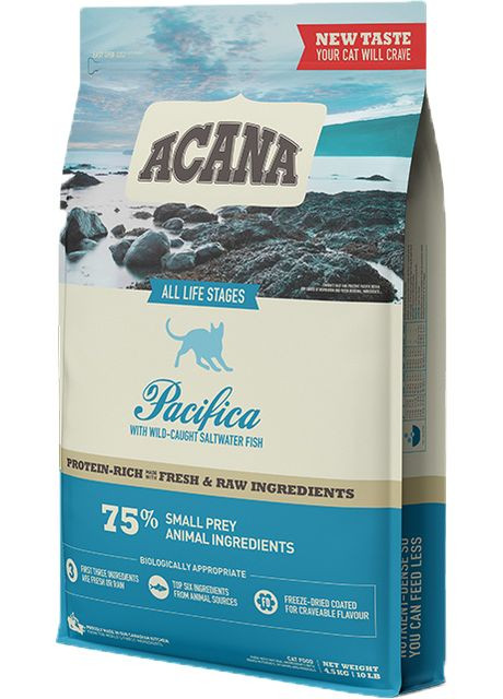 Сухой корм для кошек всех пород Pacifica Cat 4.5 кг (a71465) Acana (280951608)