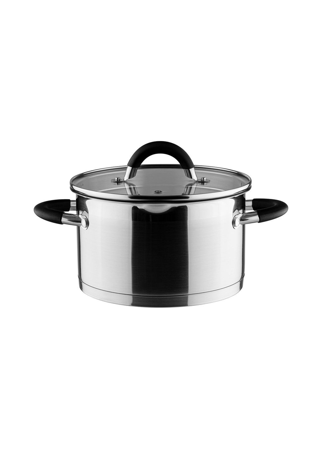 Каструля нержавійка з кришкою Progresso 20 см, 3.4 л (50054) Vinzer (334712996)