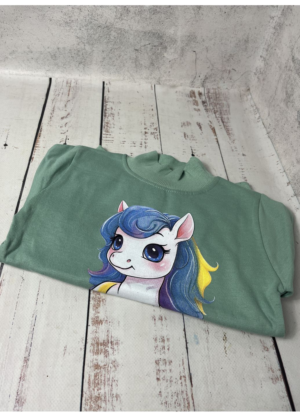 Гольф водолазка дитяча на дівчинку Зелений (1226) CITCIT (368895960)