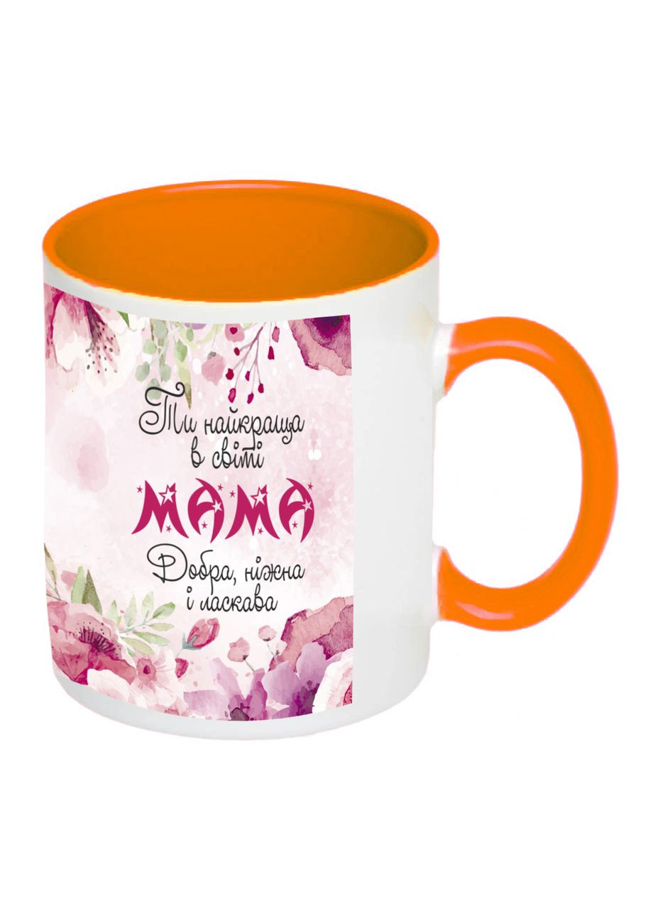 Чашка с печатью "С 8 марта, мама!" 330 мл ( ) (23384) No Brand (323167178)
