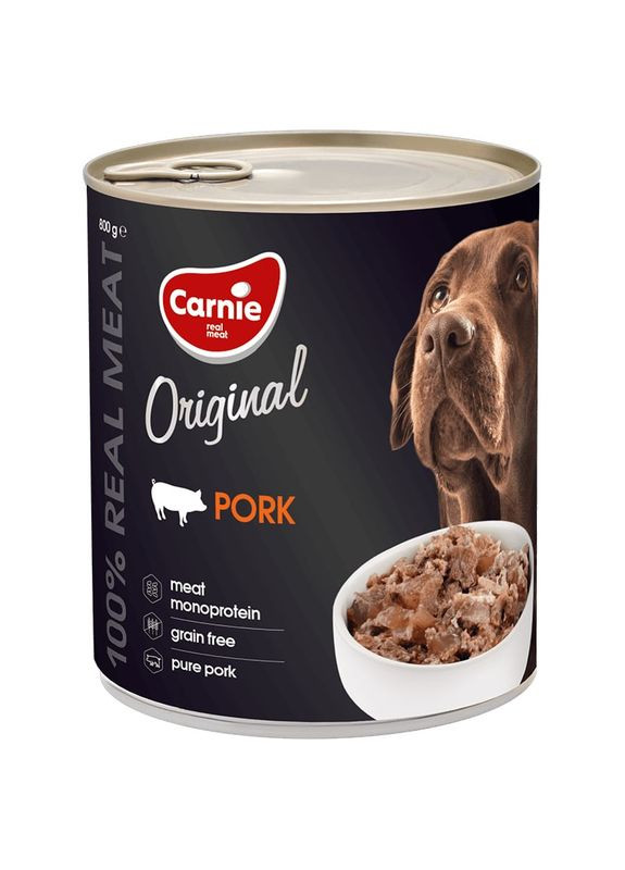 Влажный корм Original Mono Protein Свинина, 800 г Carnie (319539491)