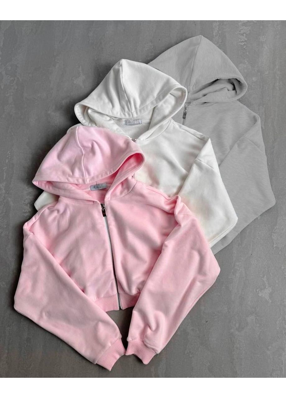 Вкорочений худі на змійці та капюшоном Україна (351480406)