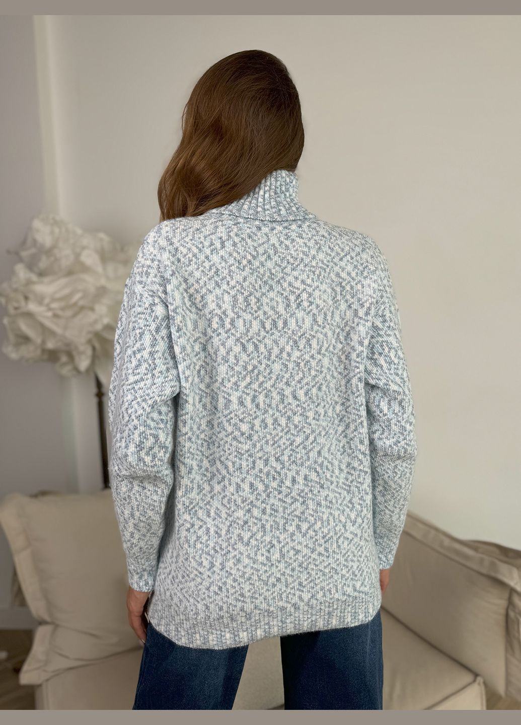 Блакитний зимовий светри Magnet WN20-673