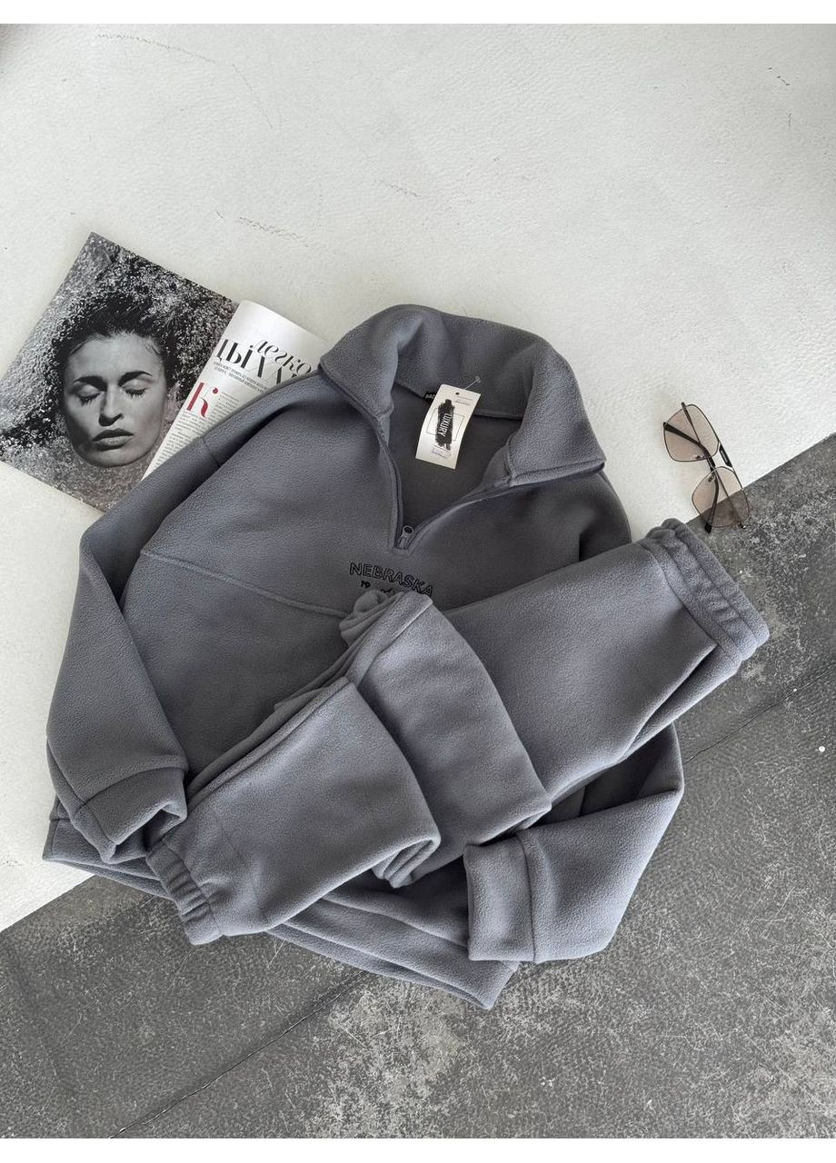 ❄️ Жіночий костюм з двостороннього флісу — заміри в описі GD/GL Модний простір (360979038)