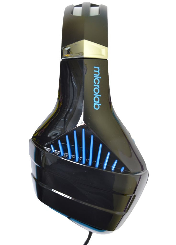 Гарнітура G6, 3,5мм+USB, Black-Blue Microlab (315600388)
