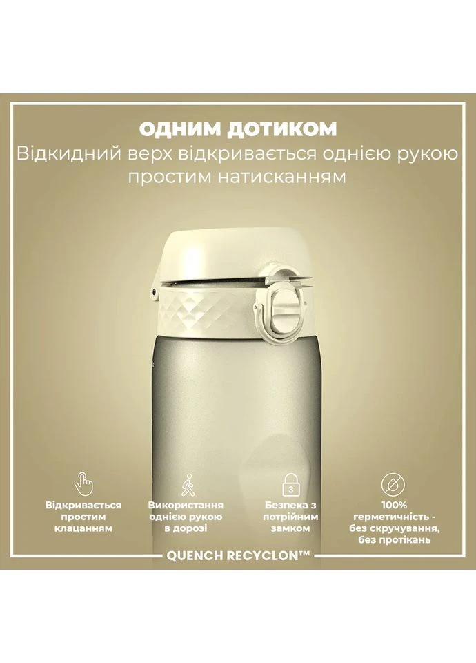 Бутылка для воды Recyclon 1000 мл Белая ION8 (387357452)