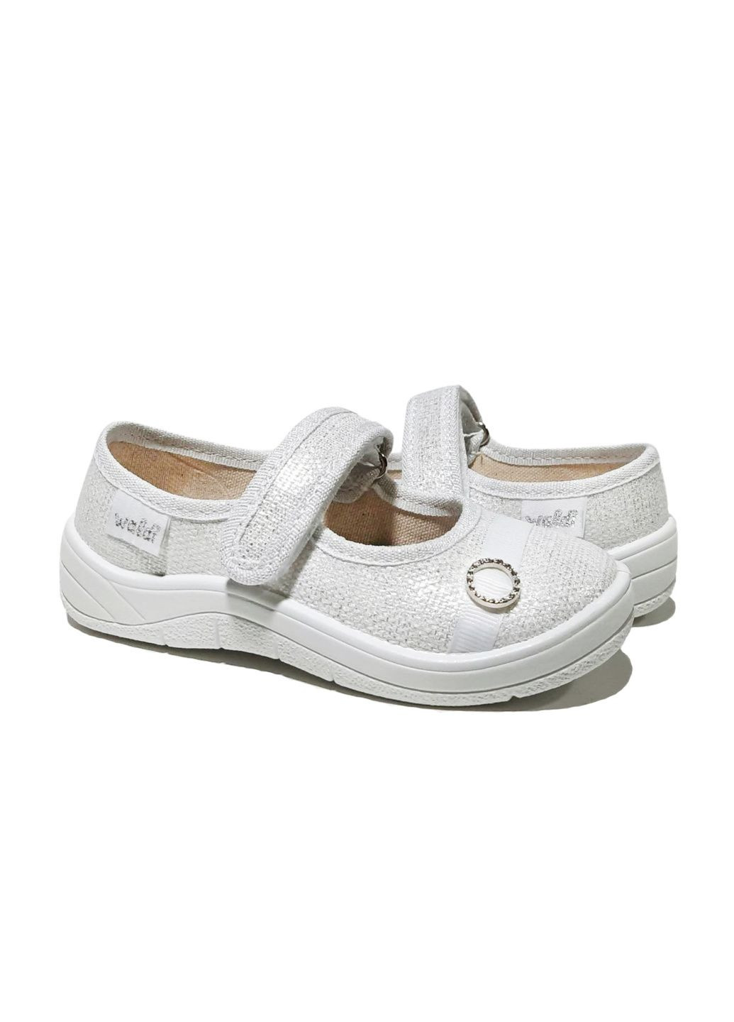 Белые тапочки Waldi