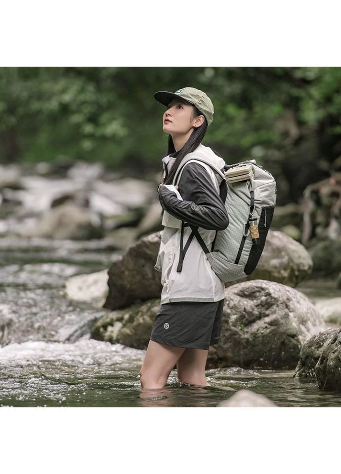 Рюкзак туристический NH20BB206, 20л, графит в клетку (00000005185) Naturehike (356486625)