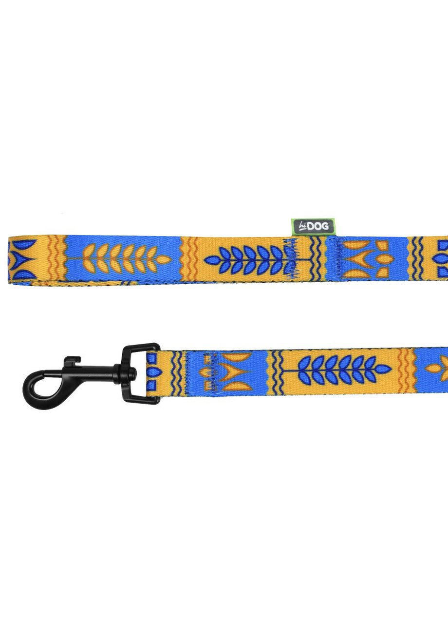 Повідець Колосок ширина 20 мм довжина 152 см (2100103075016) Hi Dog (332880683)