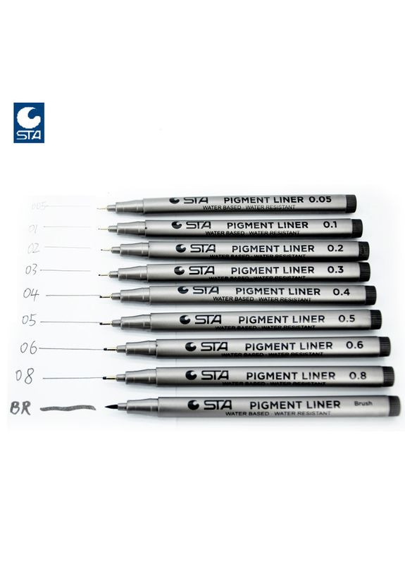 Пигментный лайнер толщиной 0,3 мм. STA (322504107)