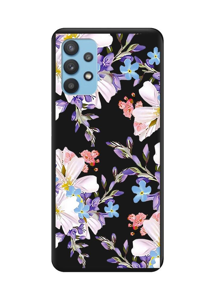 Матовый чехол на Samsung Galaxy A32 Цветочный рисунок (принт 272) Creative (360665102)