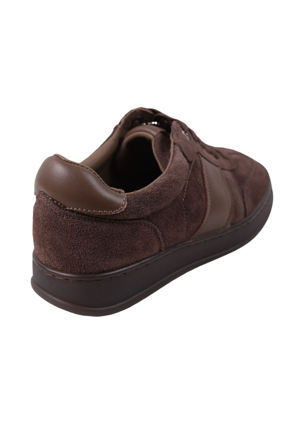 Бежеві кеди жіночі візонові натуральна замша Renzoni 1428-25DTS