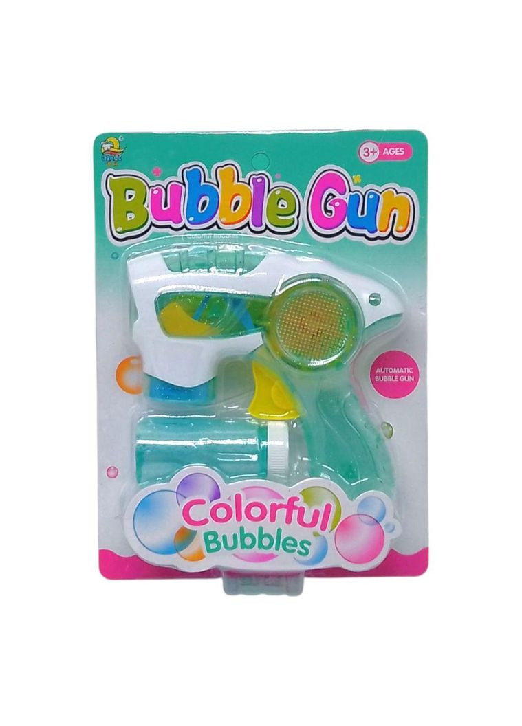 Мыльные пузыри пистолет (синий) Qiale (501A) No Brand (362422383)