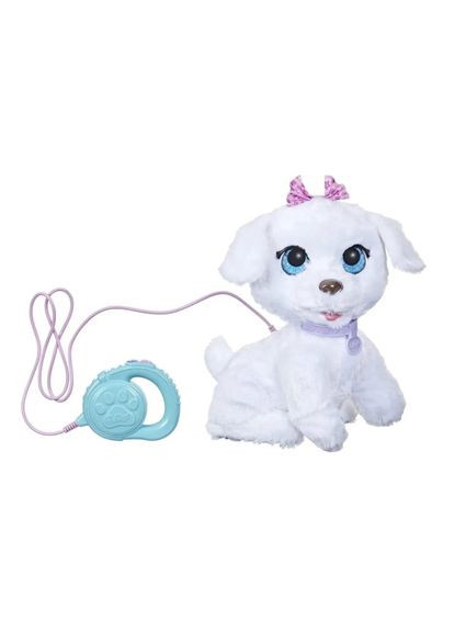 Інтерактивна музична іграшка Щеня ГоГо FurReal GoGo на рулетці Білий (F1971) Hasbro (314503560)