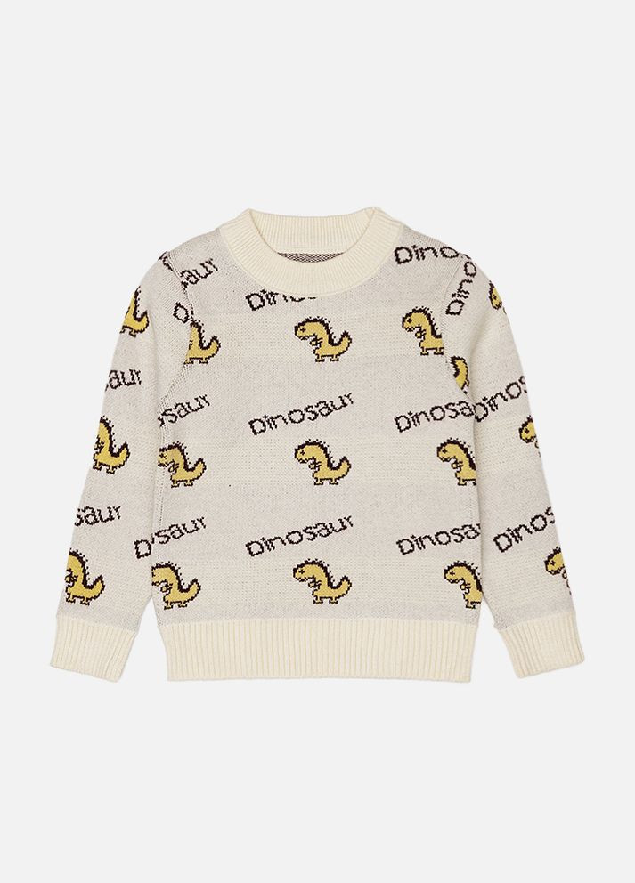 Джемпер для хлопчика колір молочний CB-00221343 YINHUITU (314910640)