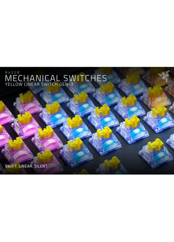 Набір перемикачів Mechanical Switches Pack Yellow linear (RC21-02040100-R3M1) Razer (373399512)