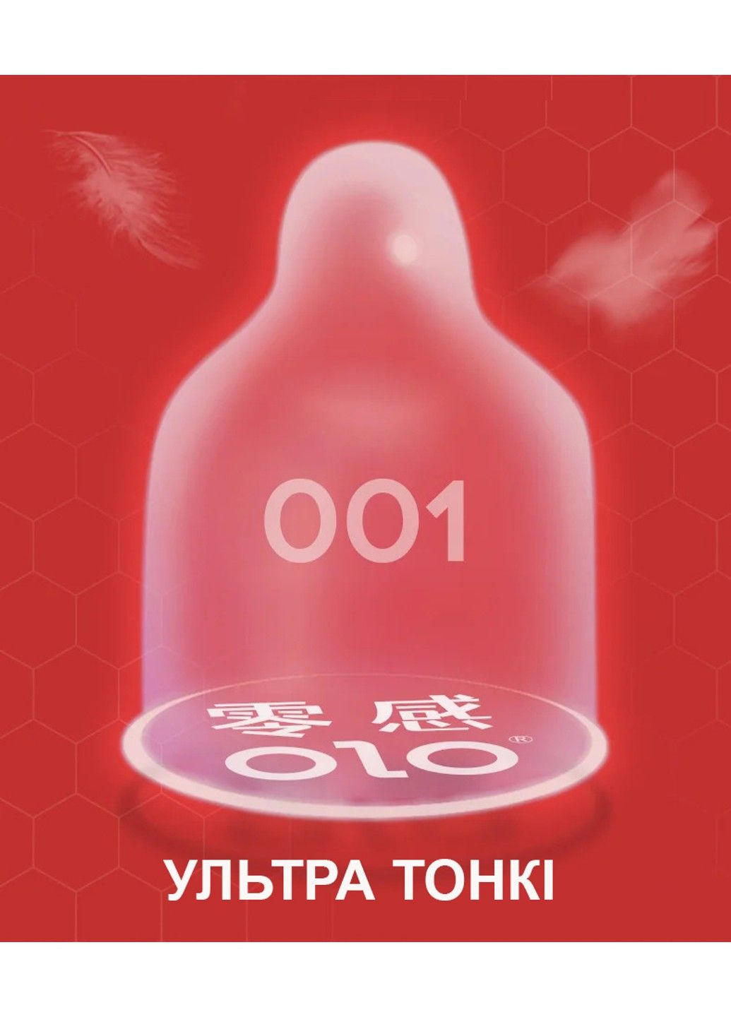 Презервативы ультратонкие с гиалуроновой кислотой и графеном 10 штук OLO (284279069)