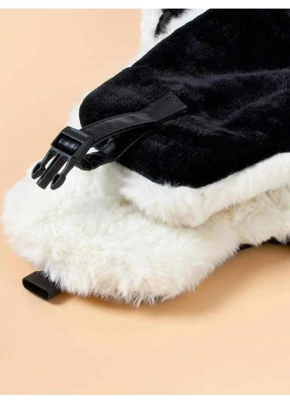 Плюшевая шапка-ушанка с ушками котика, тёплая меховая шапка с подкладкой, женская зимняя шапка в корейском стиле, оверсайз 55–58 No Brand (365280080)