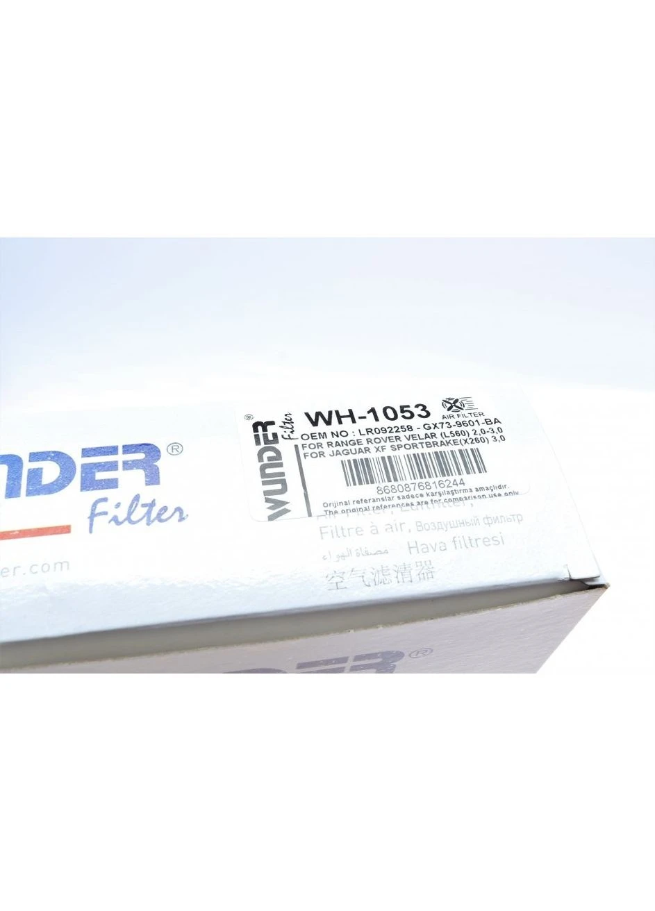 Фильтр воздушный Jaguar XE/XF/Land Rover Range Rover 2.0/3.0D 17 WH 1053 (opt-om) Wunder Filter (381473292)