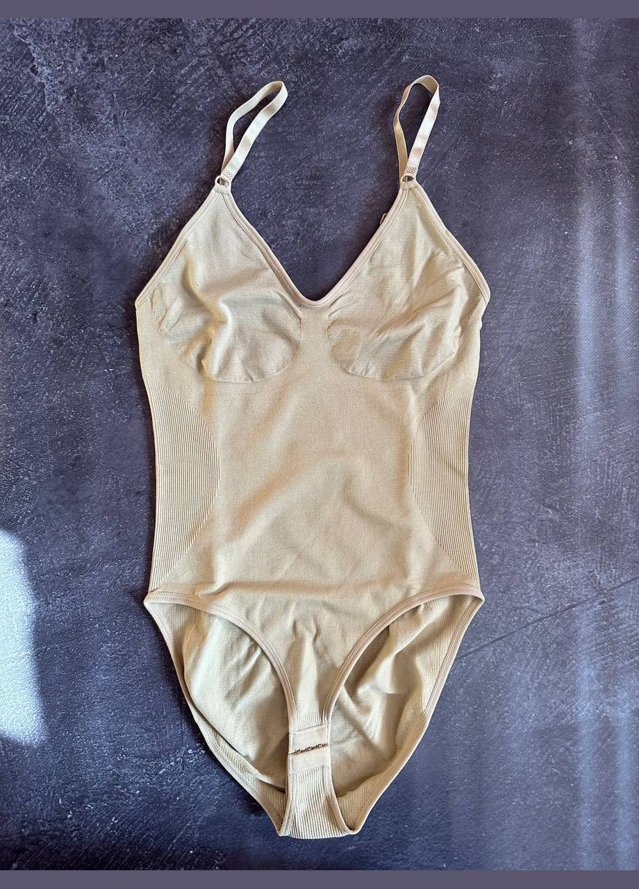 Боді жіночий утягуючий на тонких бретелях No Brand (340527359)