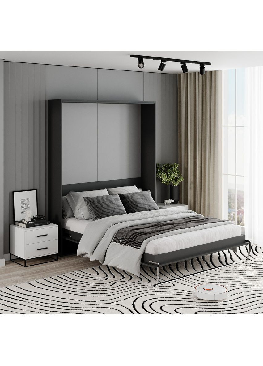 Ліжко-трансформер Juno 1,6 1744x2154x2210 К / Ф - Антрацит (SM03020200000) Art In Head (337309023)