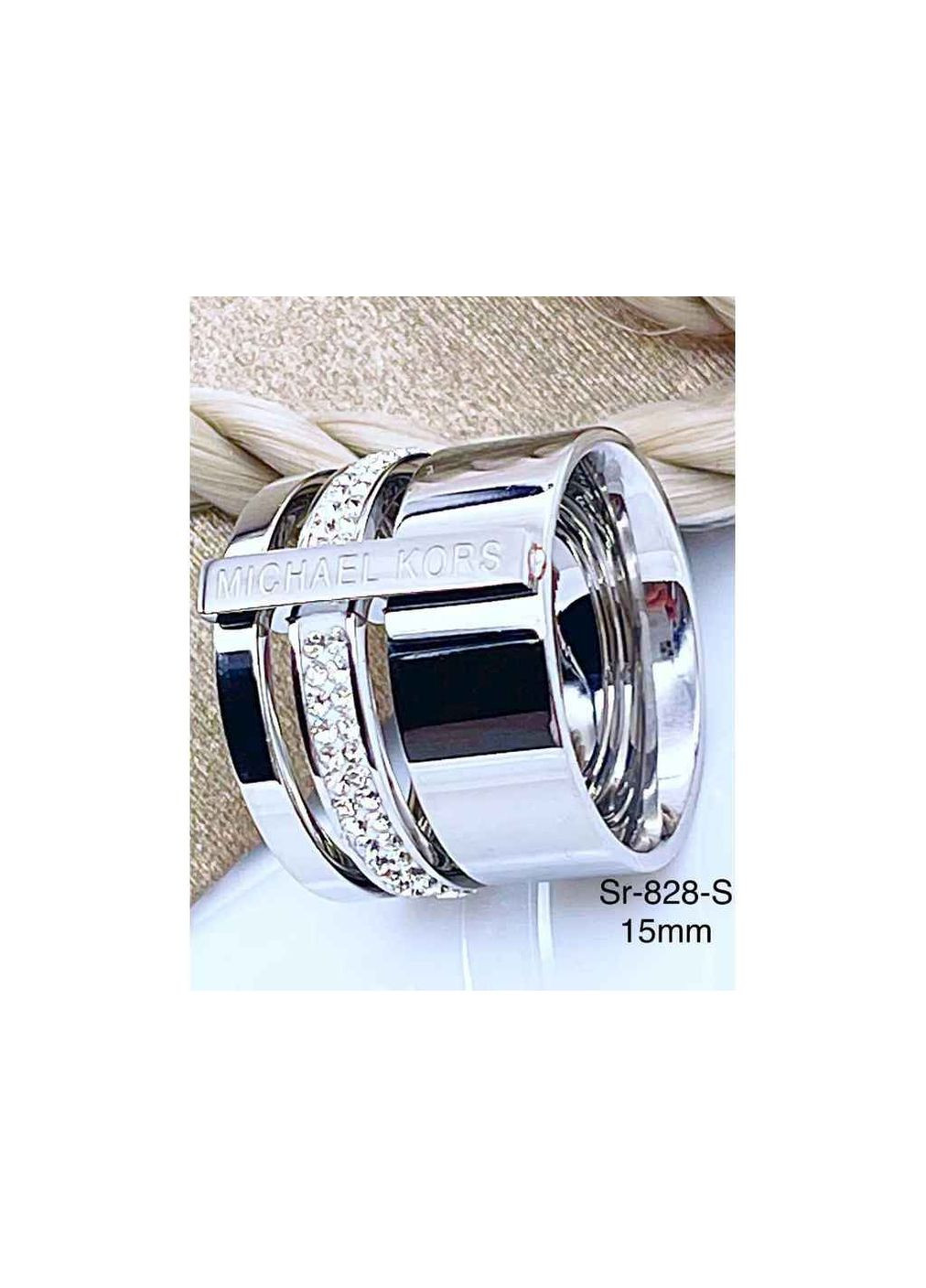 Каблучка Stainlees Steel 828-S р. Stainless Steel (346393530)