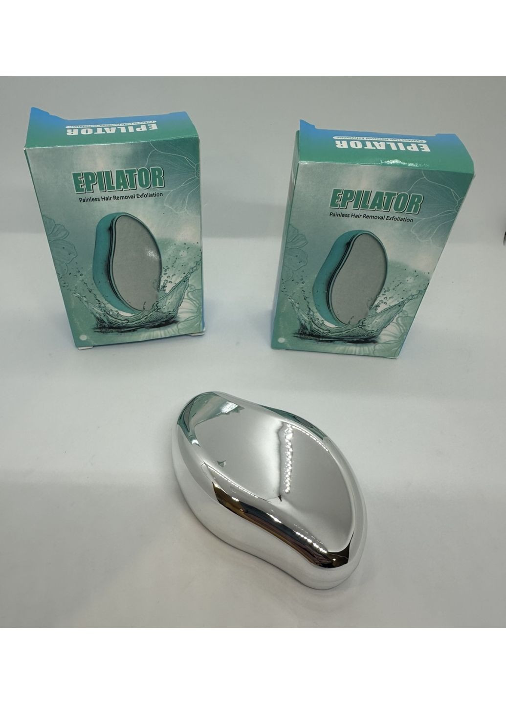 Кристалічний епілятор для видалення волосся Срібний More Crystal Hair Eraser (302802768)