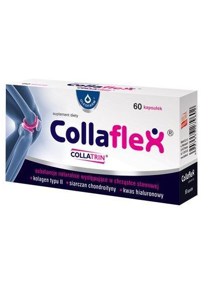 Для здоров'я хрящів і кісток, COLLAFLEX, 60 капсул No Brand (368852047)