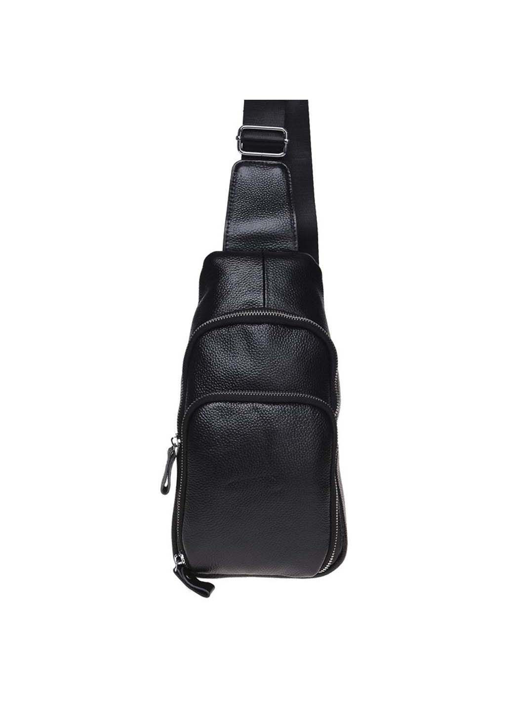 Рюкзак Borsa Leather k15058-black (282615482)