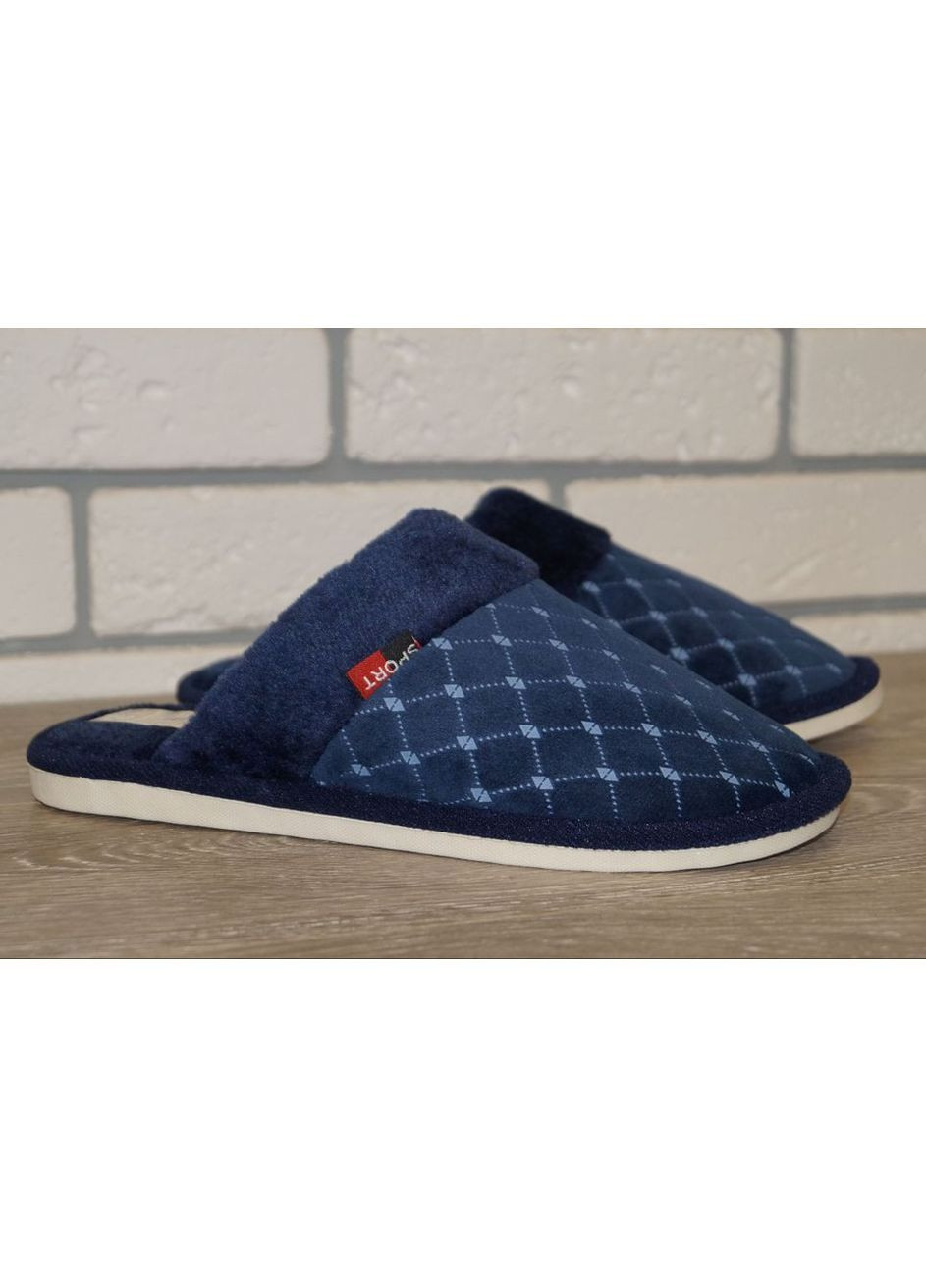 Тапочки підліткові кімнатні / домашні сині Alex (372924363)