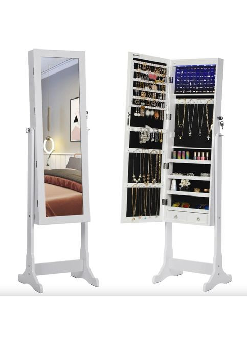 Підлогове дзеркало-шафа Insignia з підсвіткою Leobert (304402111)