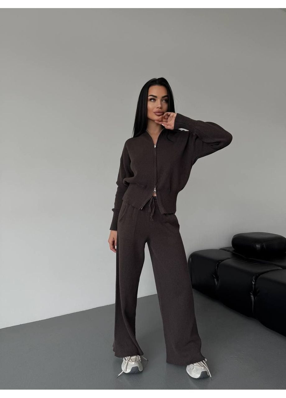 Костюм (джемпер, штани), колір Коричневий Fashion (361668236)